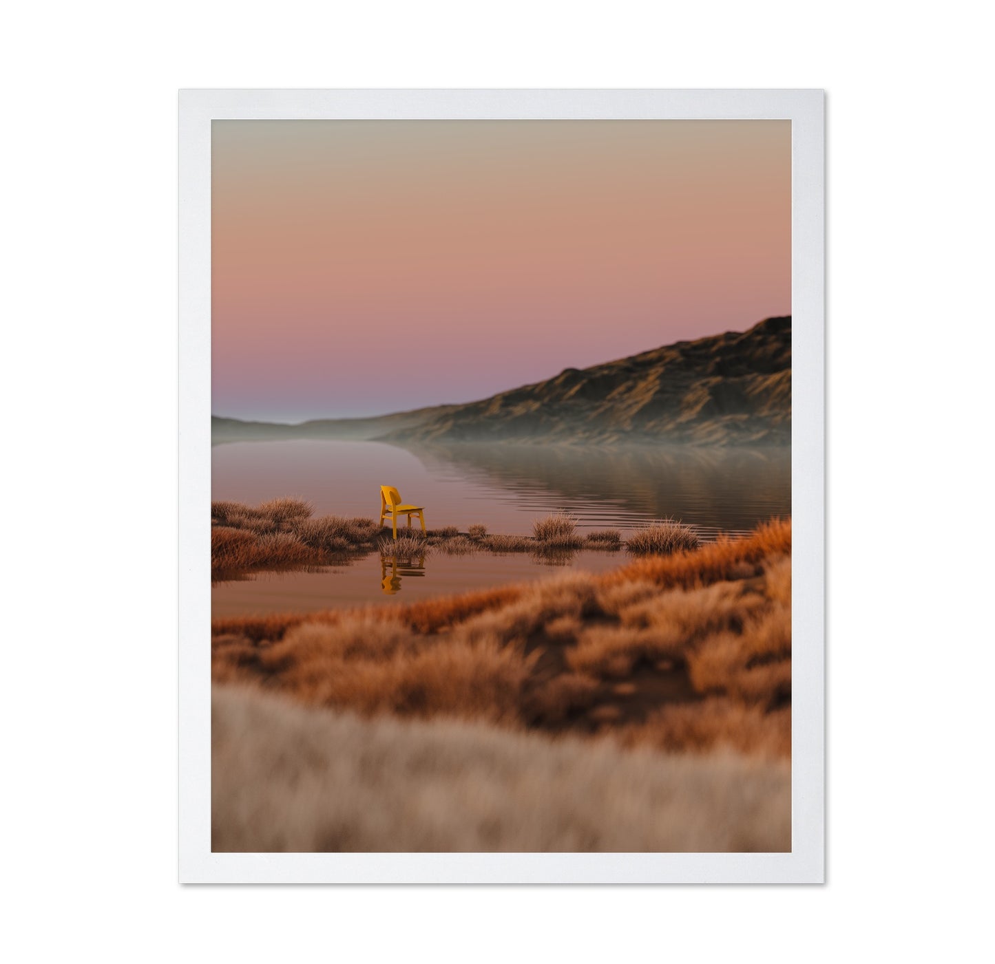 Lone Chair on Horizon