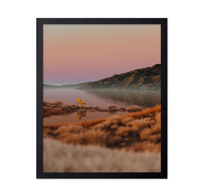 Lone Chair on Horizon