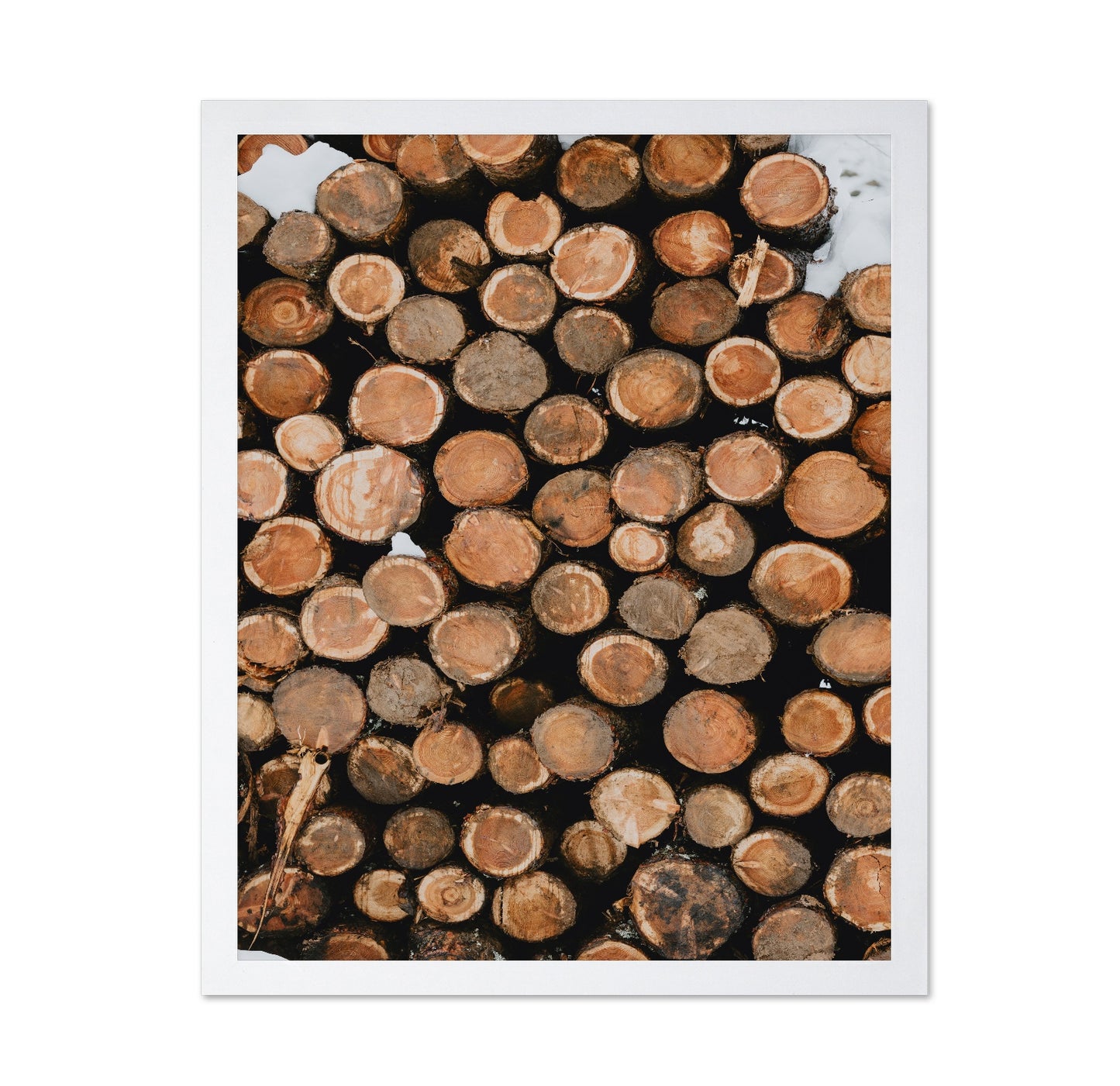 Stacked Wood Symphony