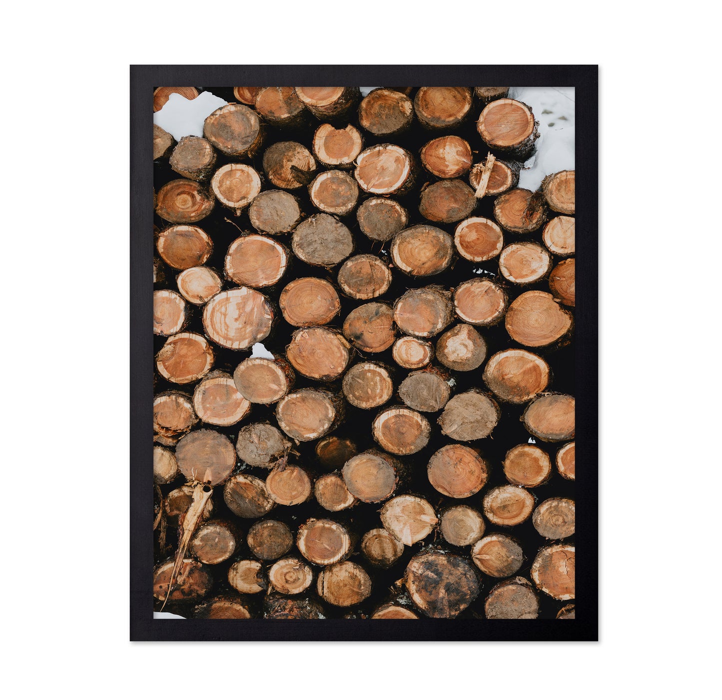 Stacked Wood Symphony