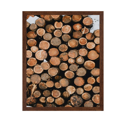 Stacked Wood Symphony