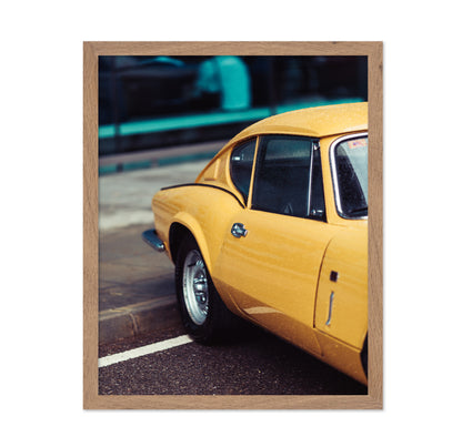 Vintage Yellow Car