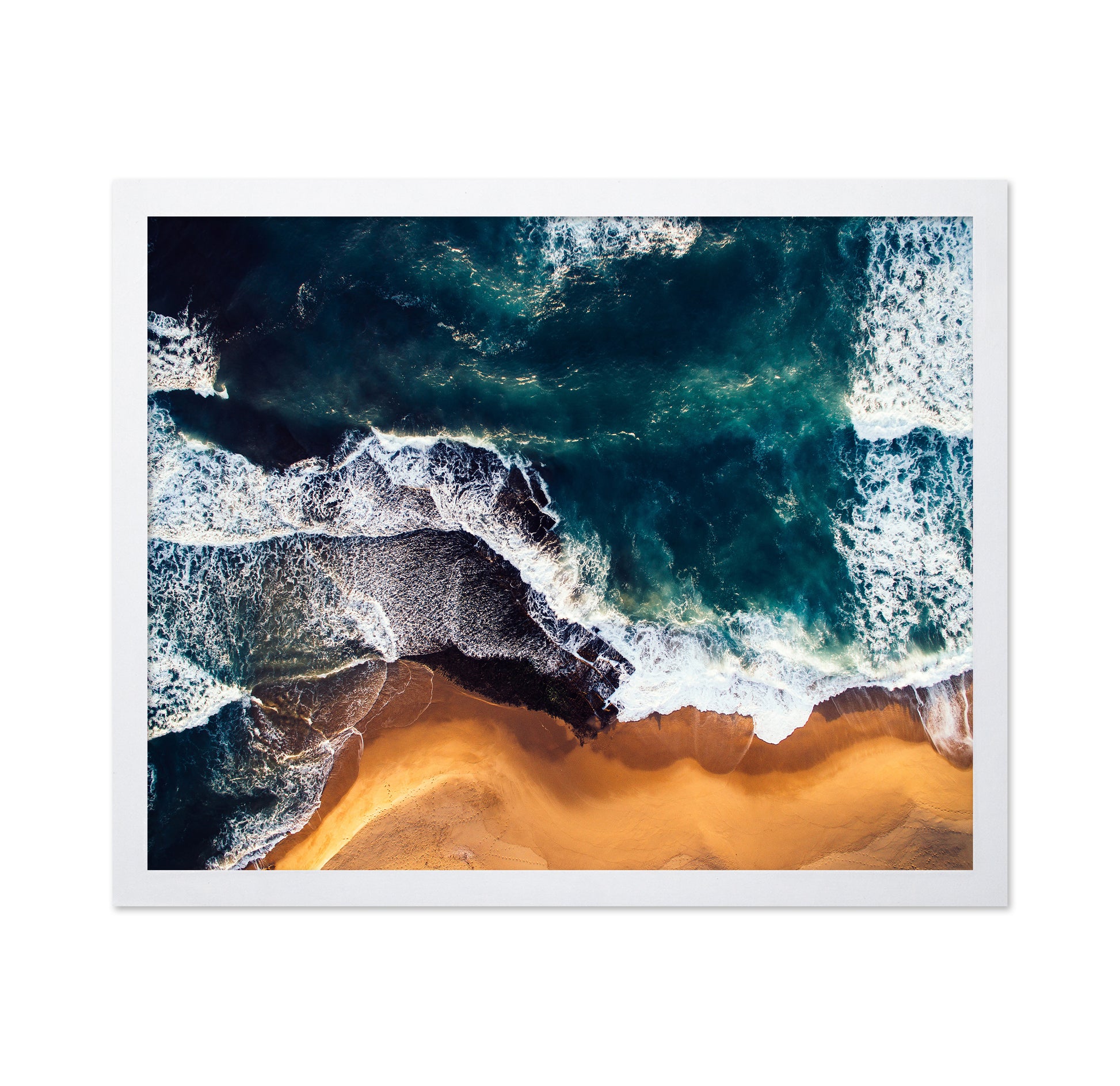 Deep Blue Ocean Waves