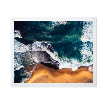 Deep Blue Ocean Waves
