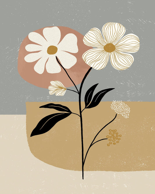 Minimalist Flowers No 1