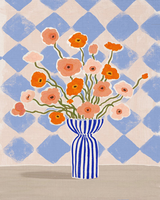 Painterly Poppies