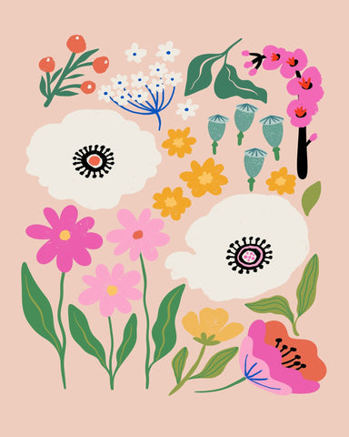 White Poppies Meadow