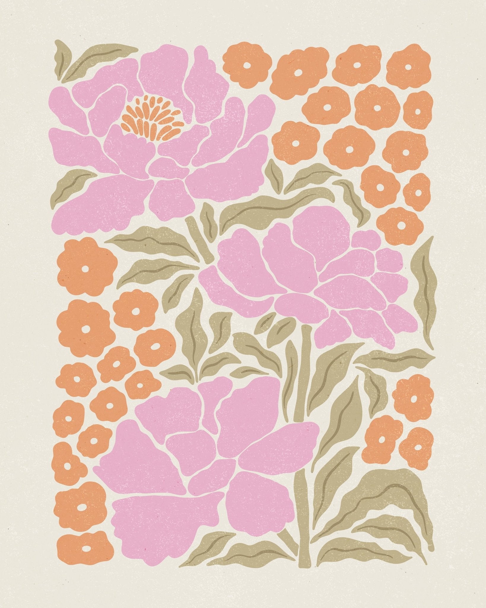 Retro Peonies