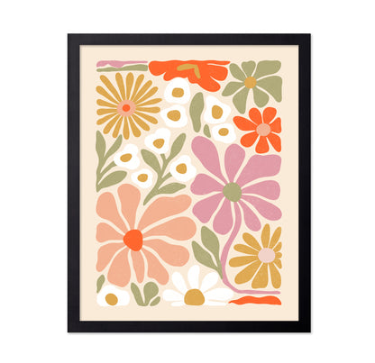 Flower Power Orange Pink