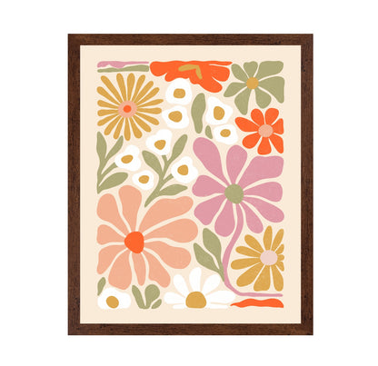 Flower Power Orange Pink