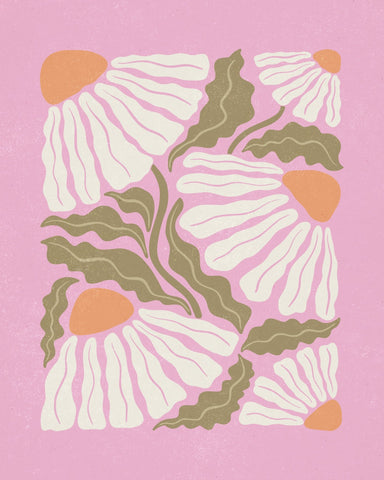 Retro Coneflowers
