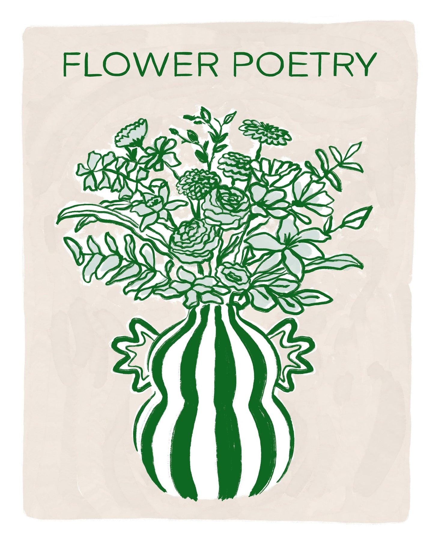 Green Flower Poetry