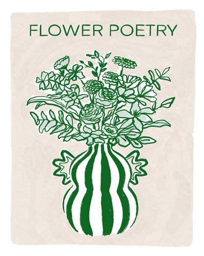 Green Flower Poetry