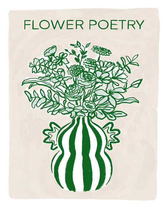 Green Flower Poetry
