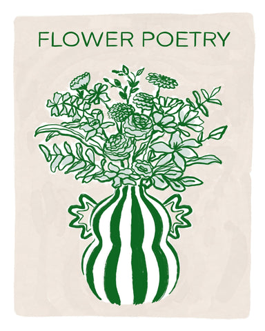 Green Flower Poetry