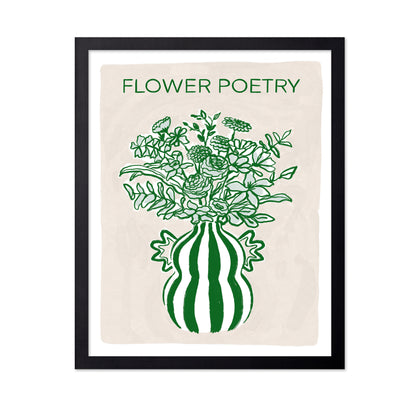 Green Flower Poetry