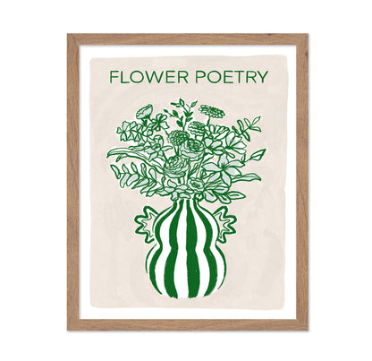 Green Flower Poetry
