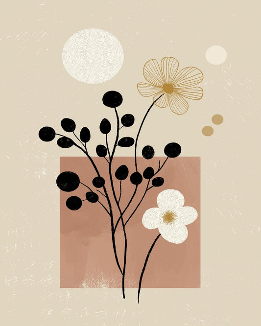 Minimalist Flowers No 2