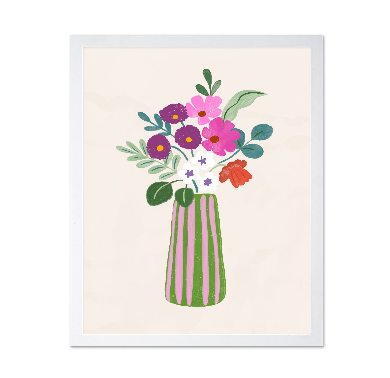 Vibrant Bloom Vase