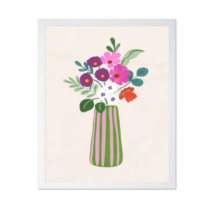 Vibrant Bloom Vase