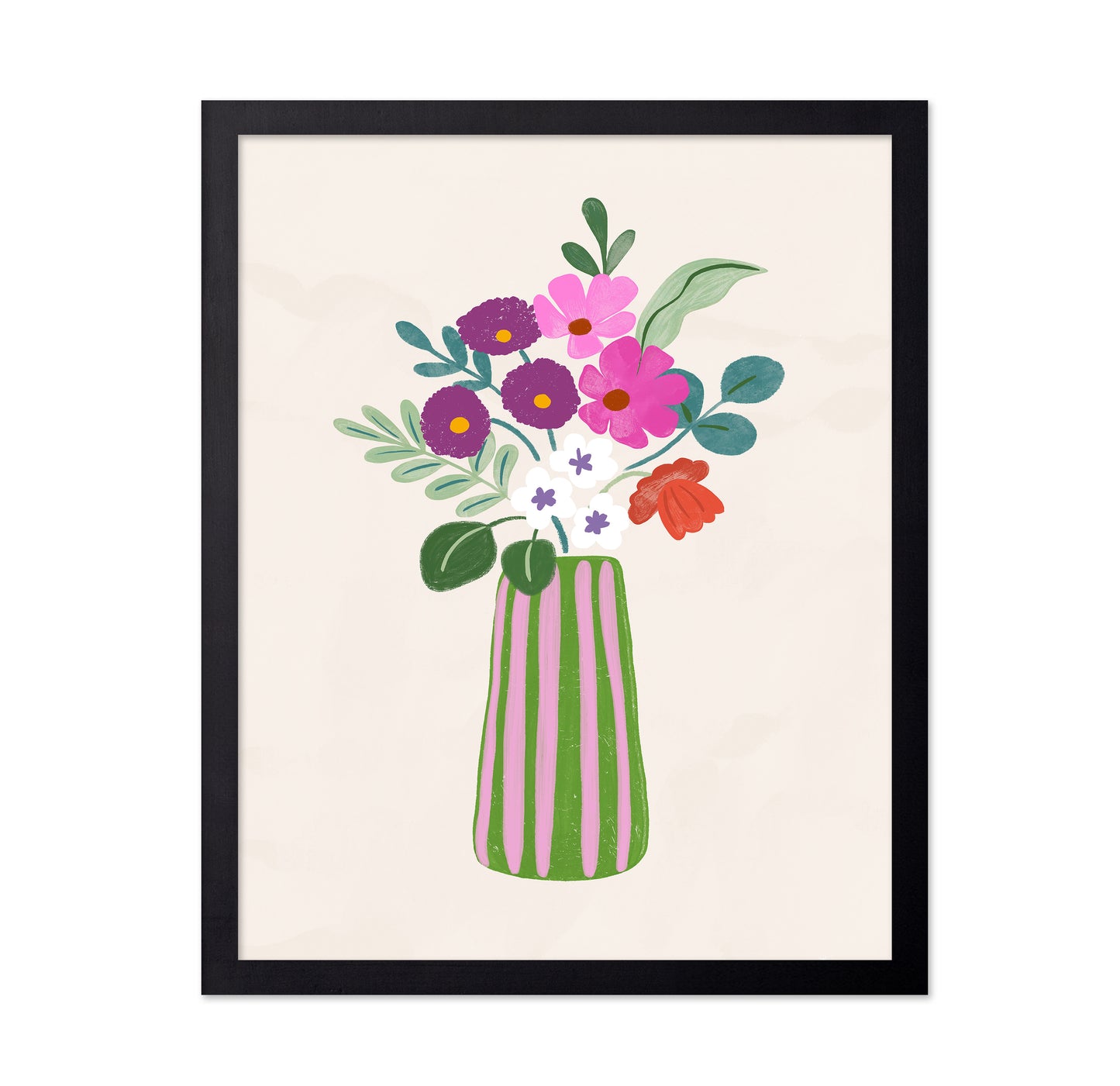 Vibrant Bloom Vase