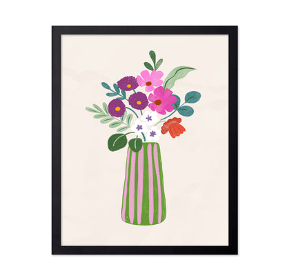 Vibrant Bloom Vase