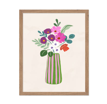 Vibrant Bloom Vase