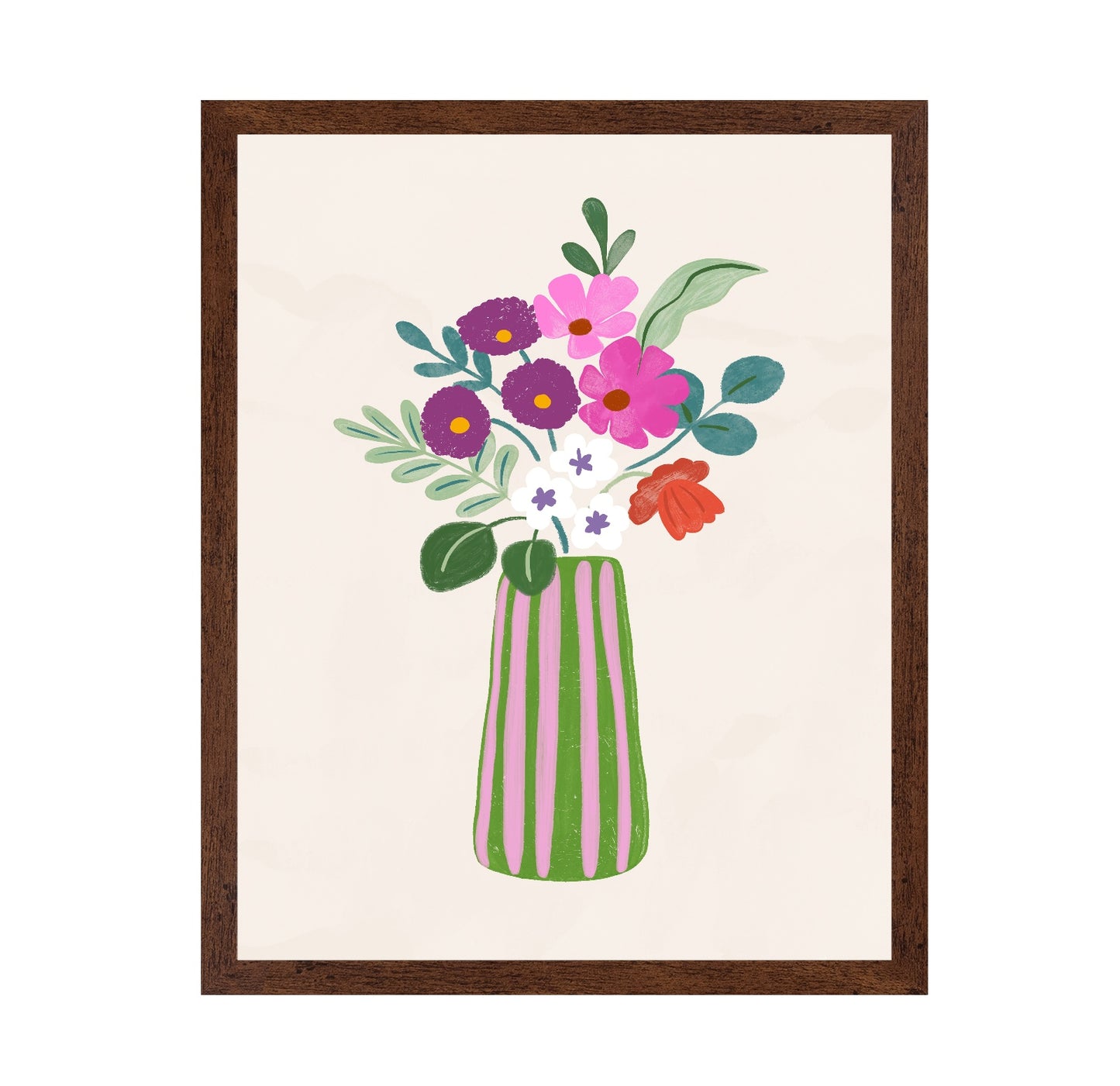 Vibrant Bloom Vase