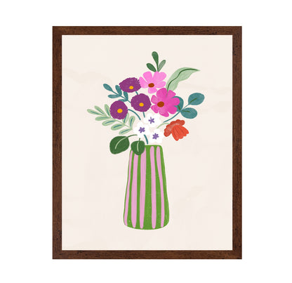 Vibrant Bloom Vase