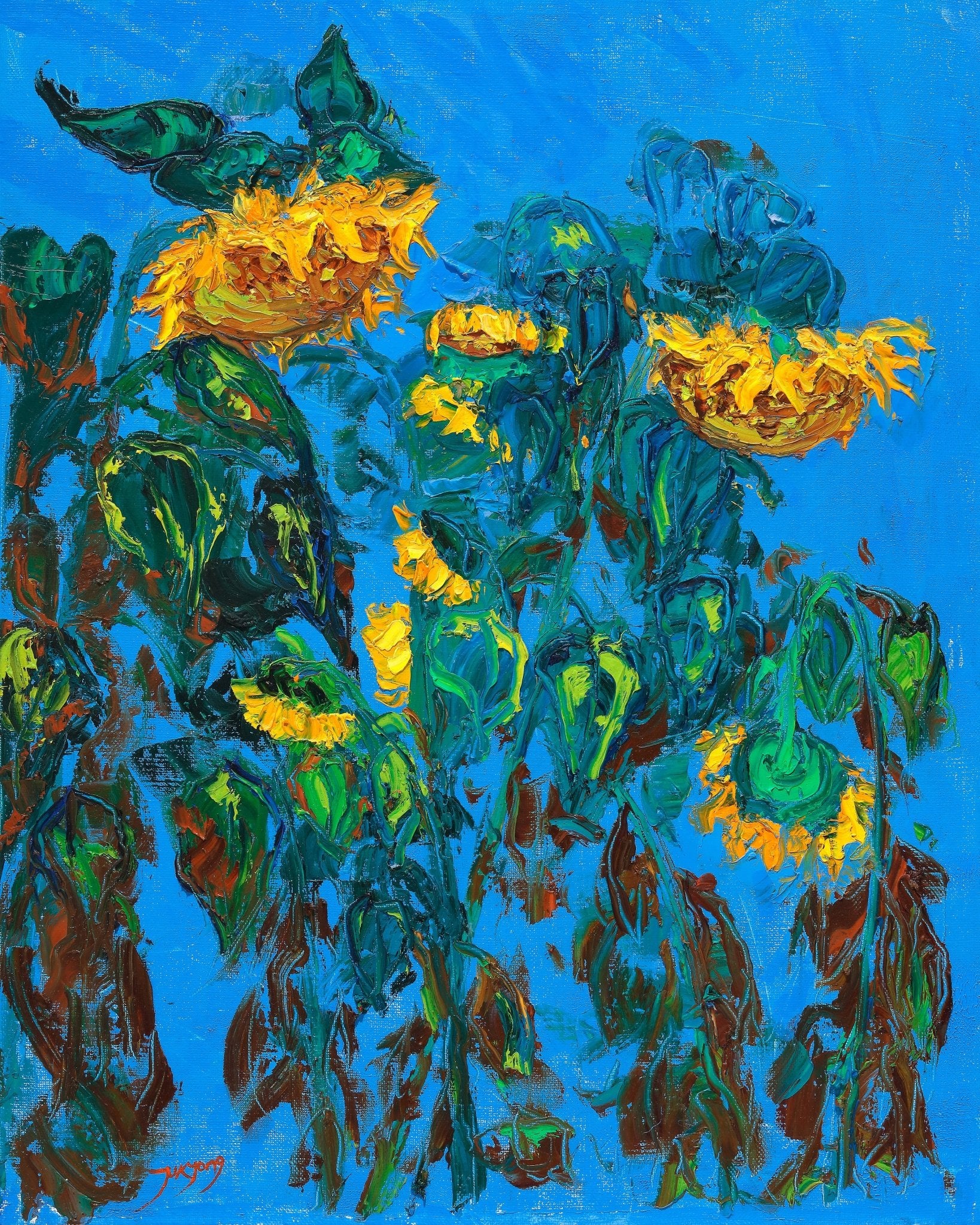 Sunflowers No 4