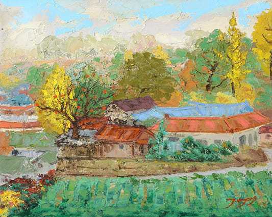 Villtage in Autumn