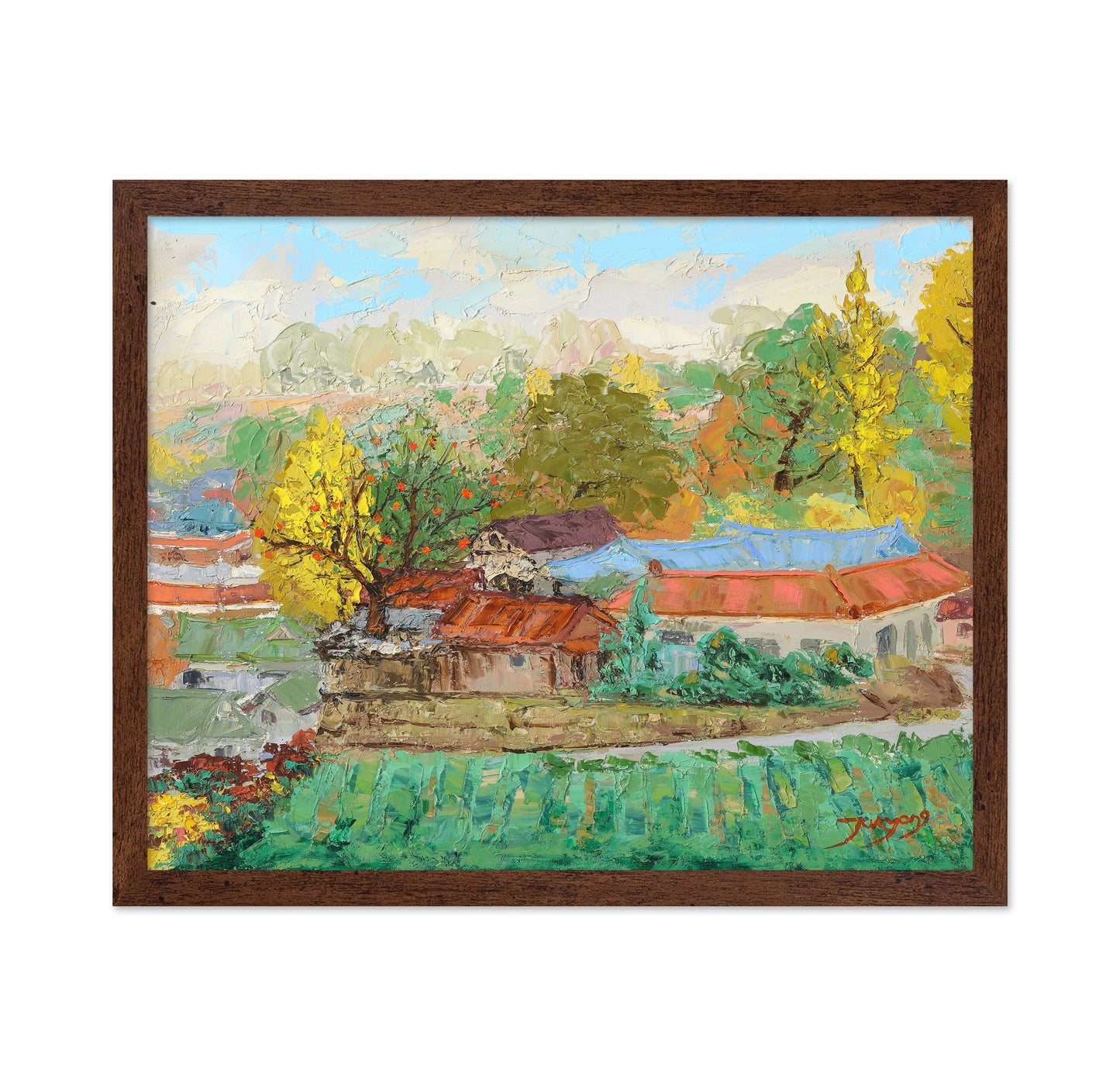 Villtage in Autumn