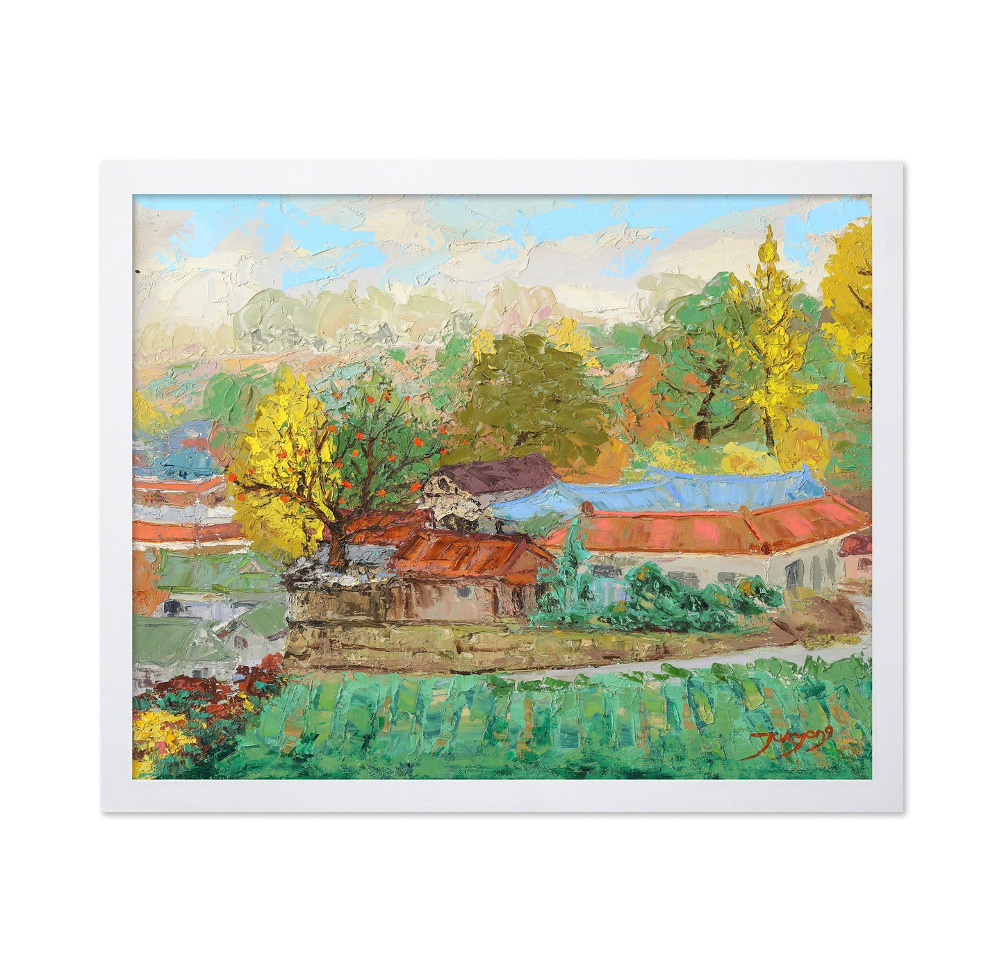 Villtage in Autumn