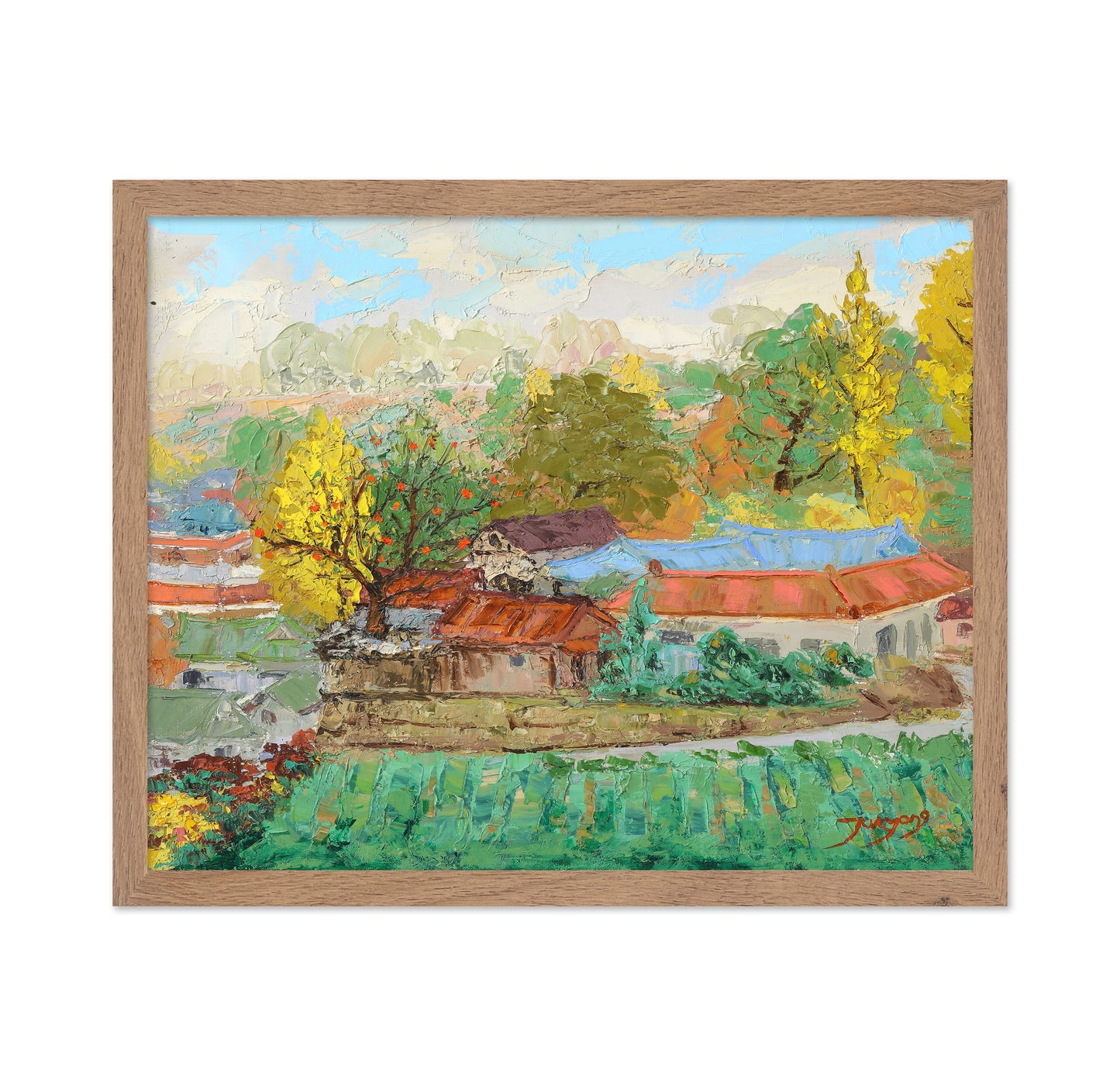 Villtage in Autumn
