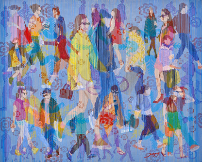 Vibrant City Stroll