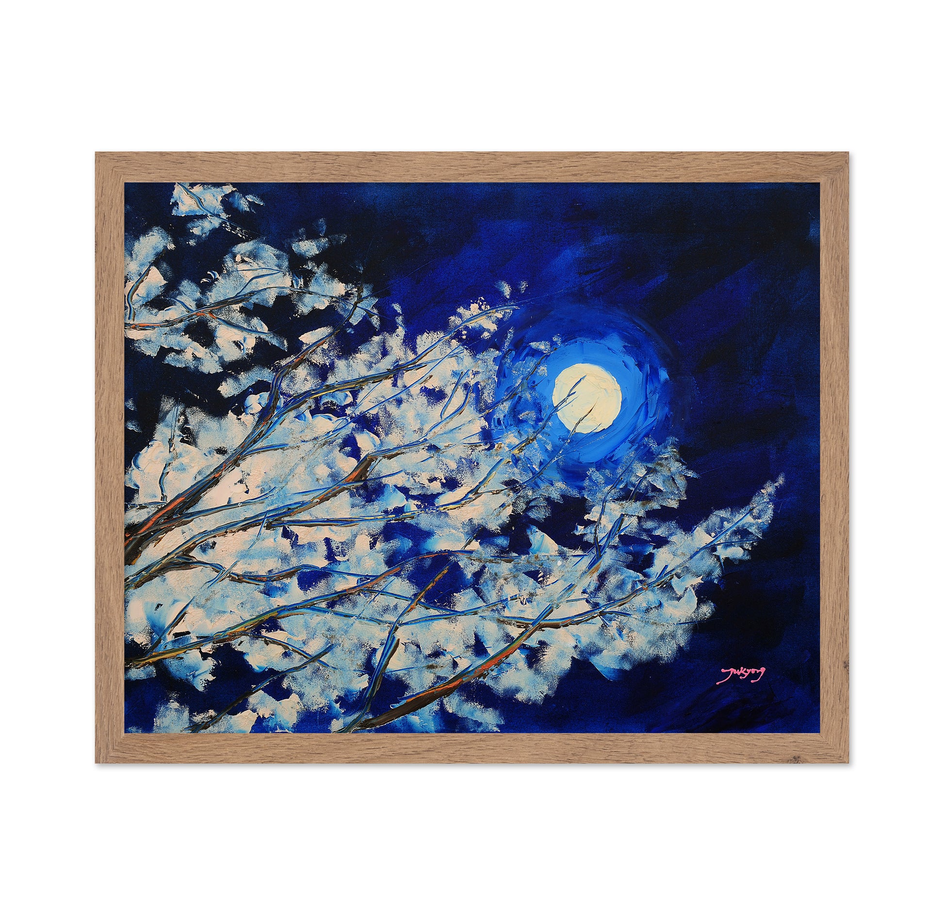 Moonlit Cherry Blossom