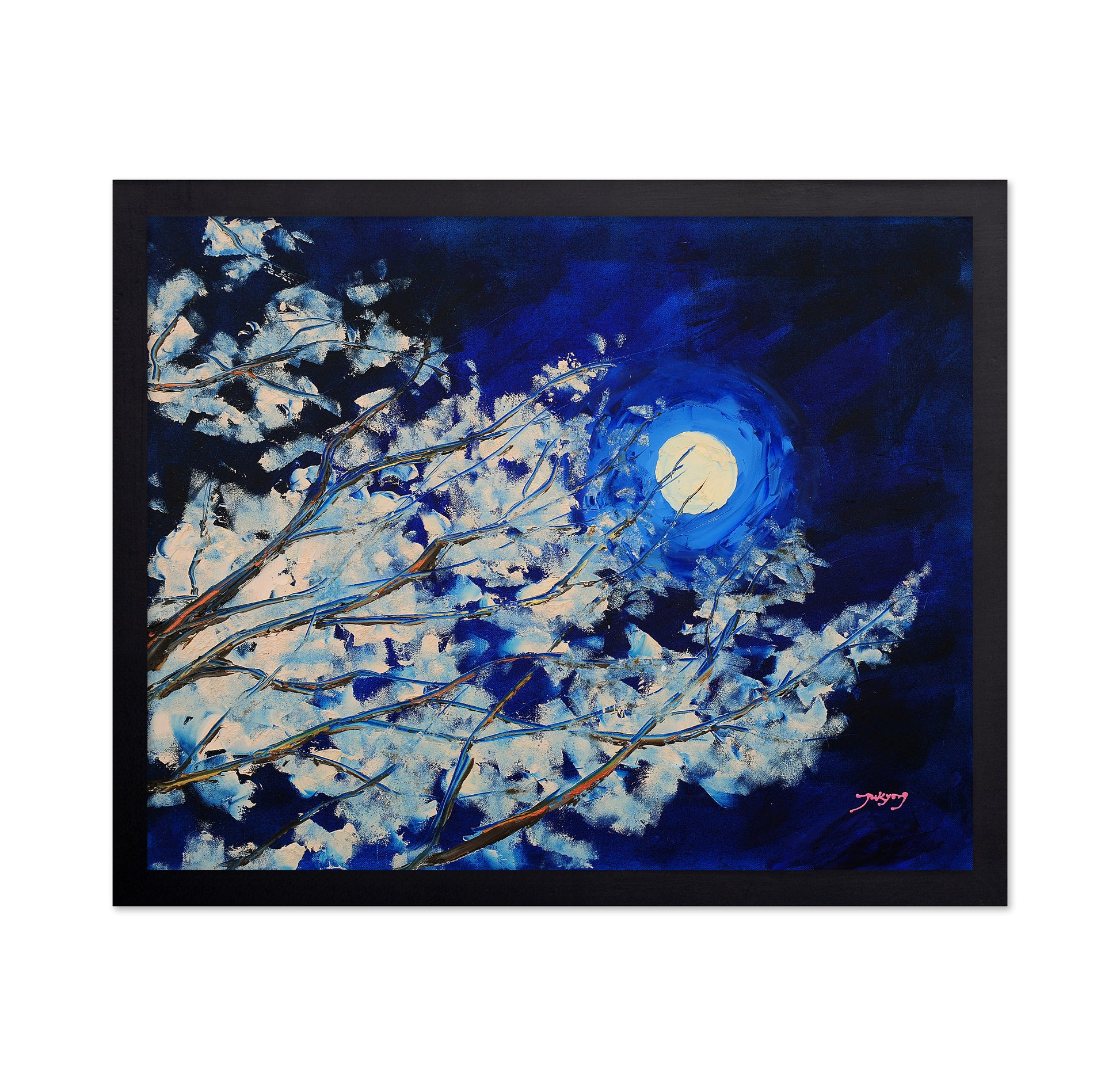 Moonlit Cherry Blossom