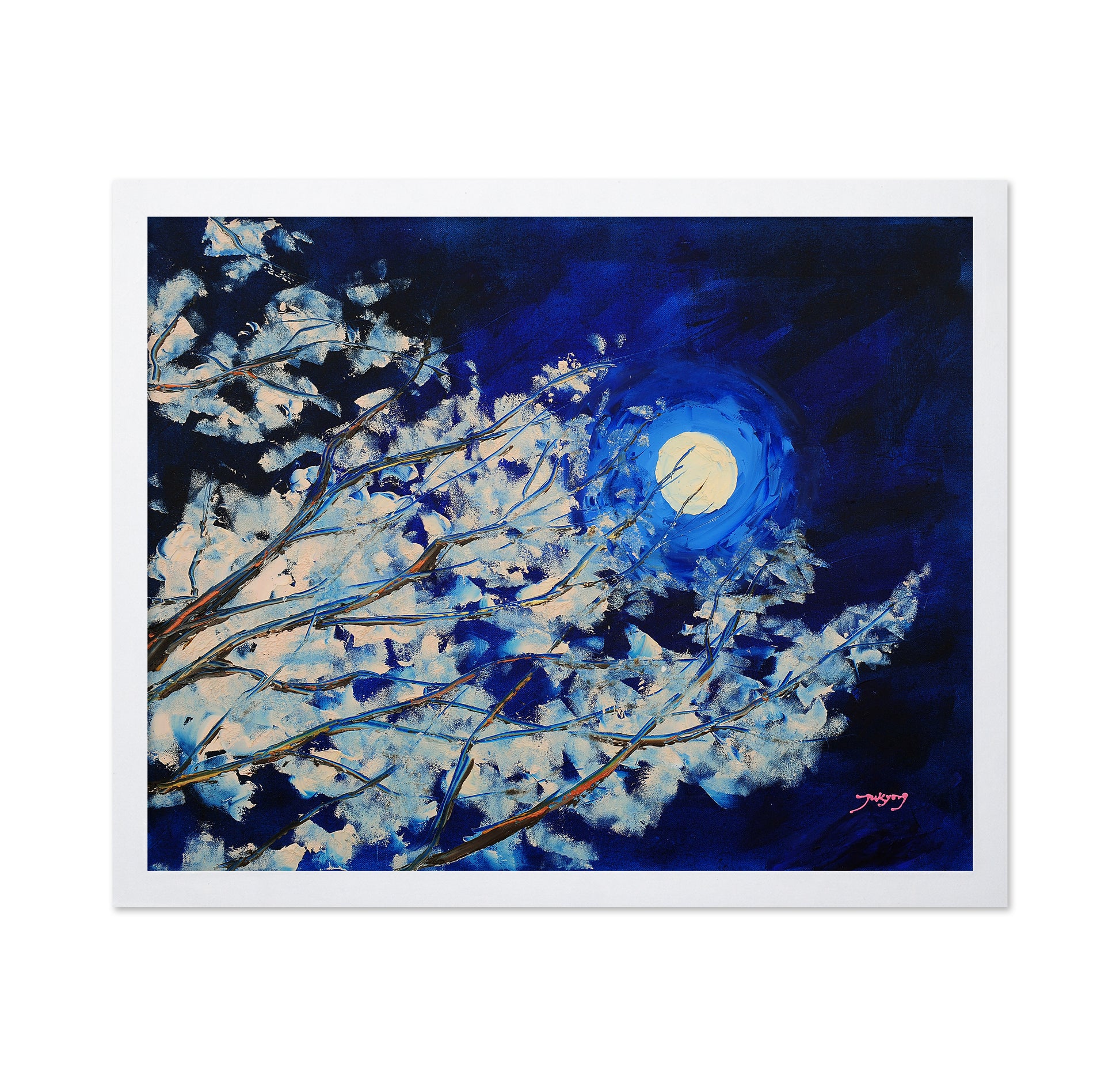 Moonlit Cherry Blossom