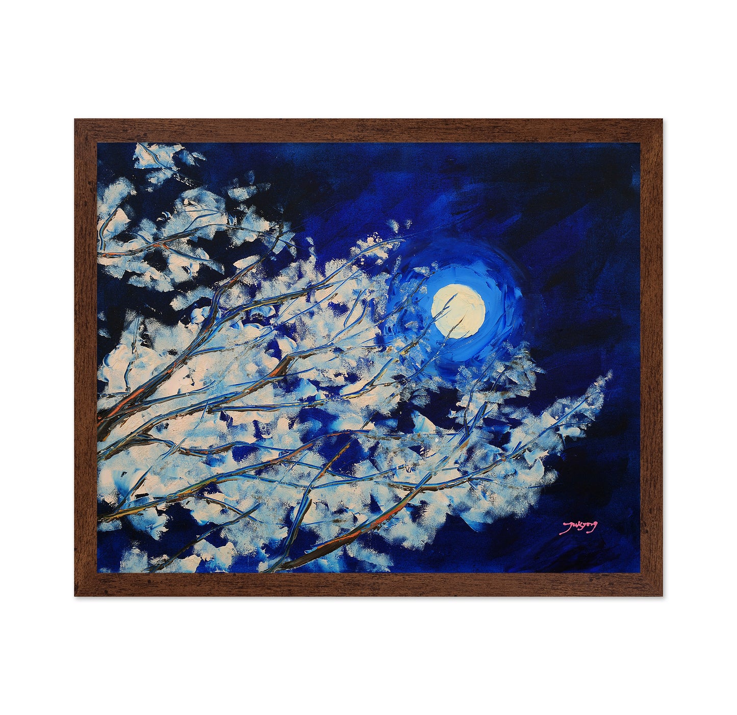 Moonlit Cherry Blossom
