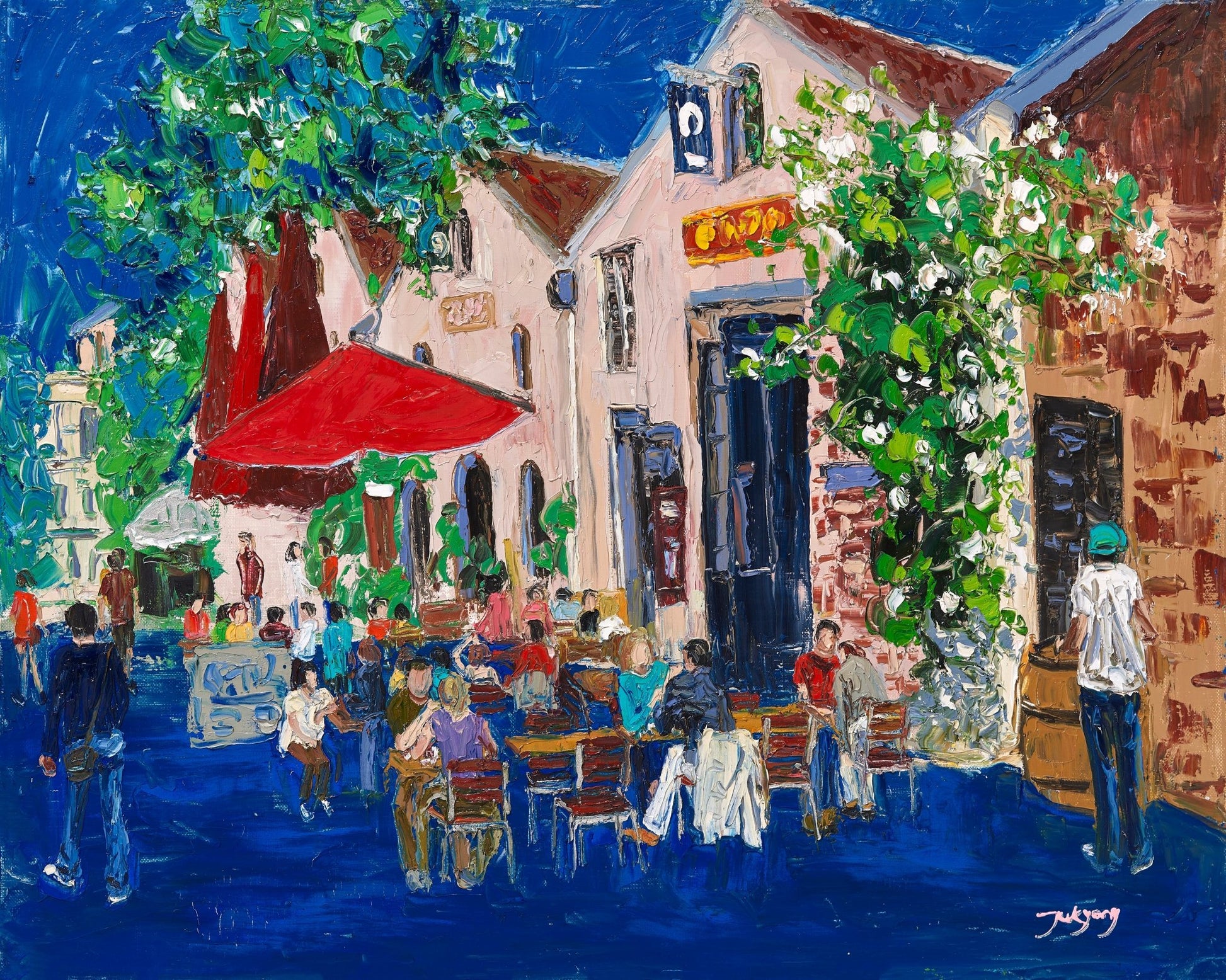 Cafe Landscape