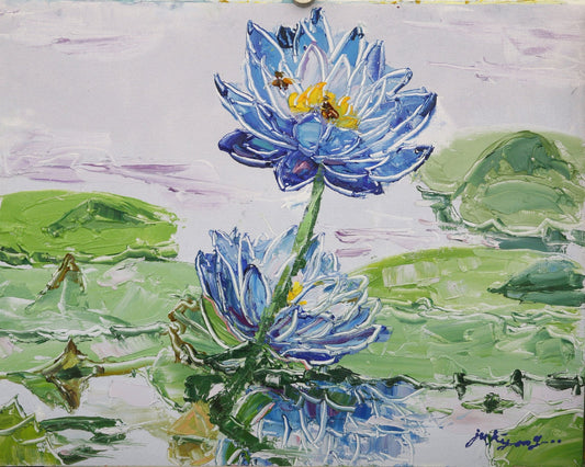 Blue Lotus Flower
