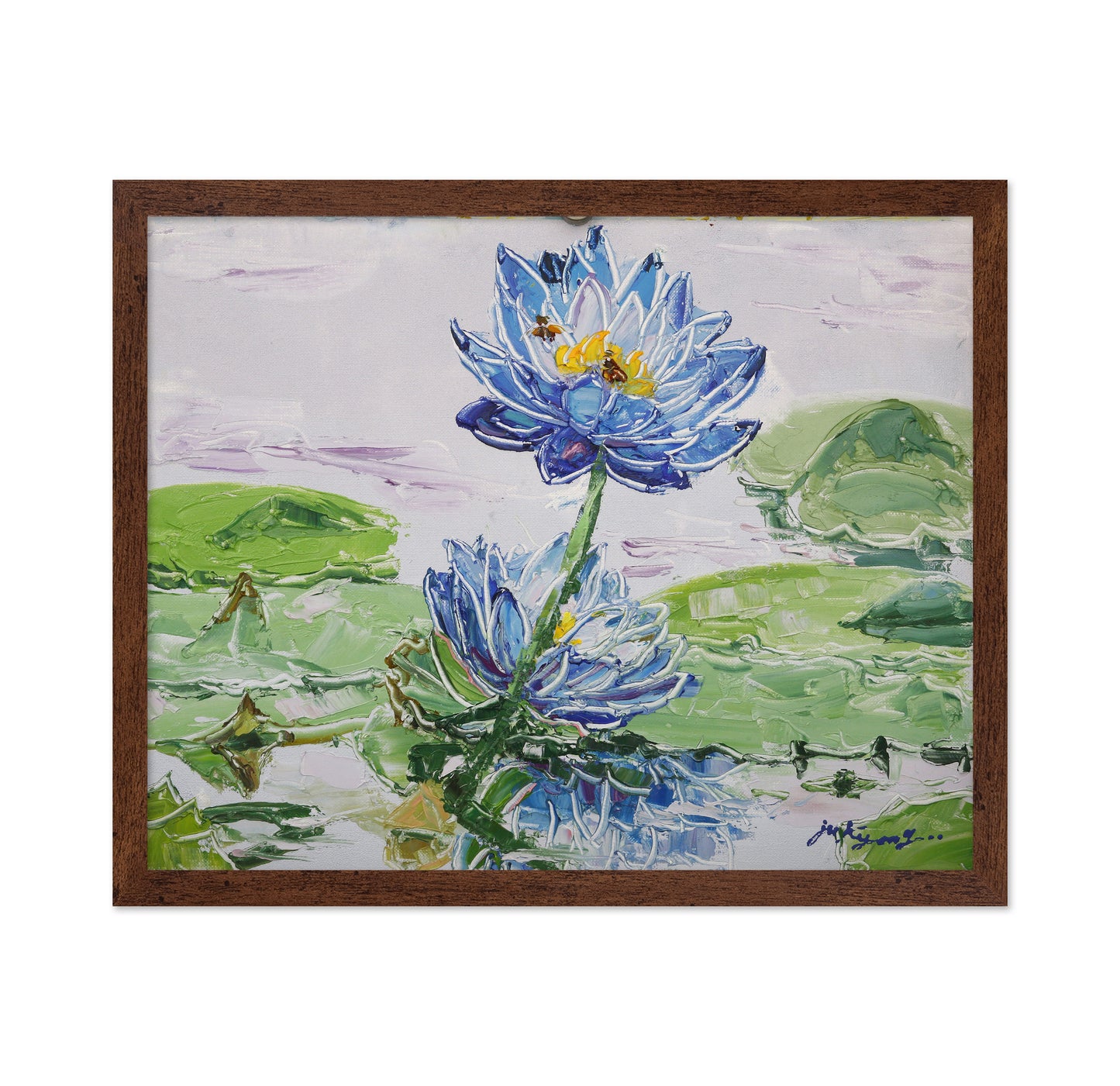 Blue Lotus Flower