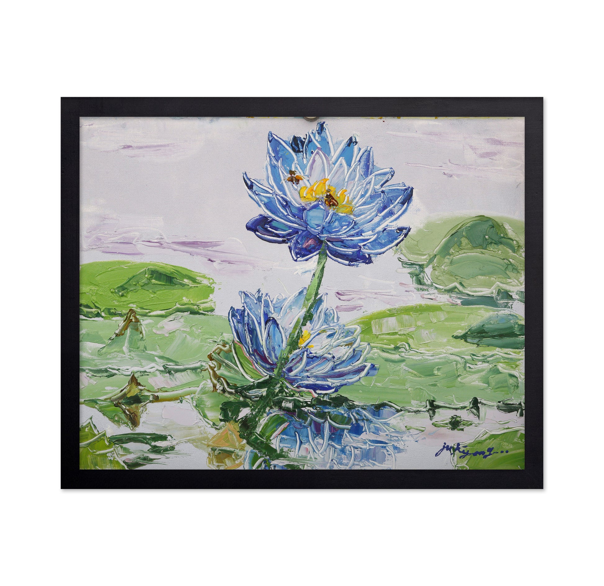 Blue Lotus Flower