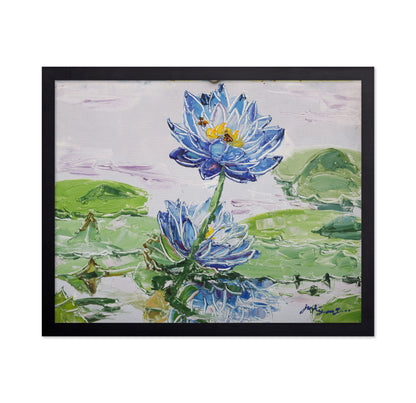 Blue Lotus Flower