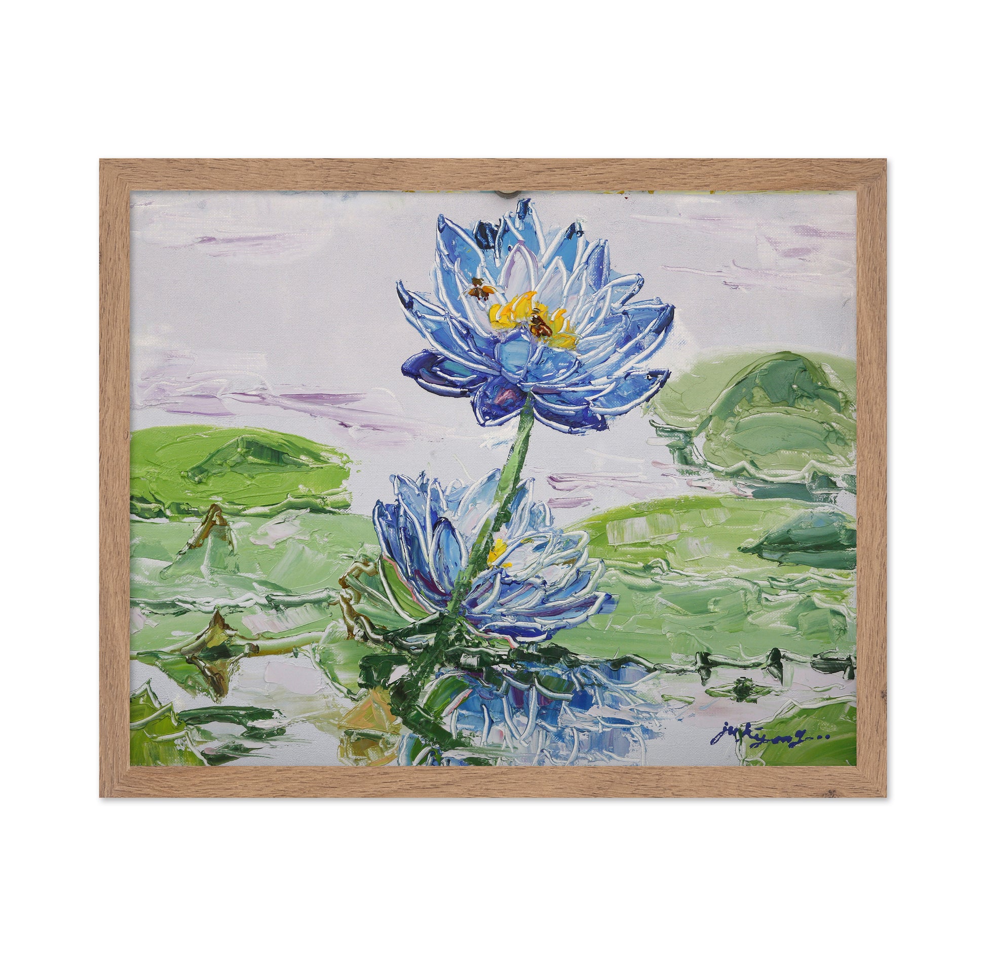 Blue Lotus Flower
