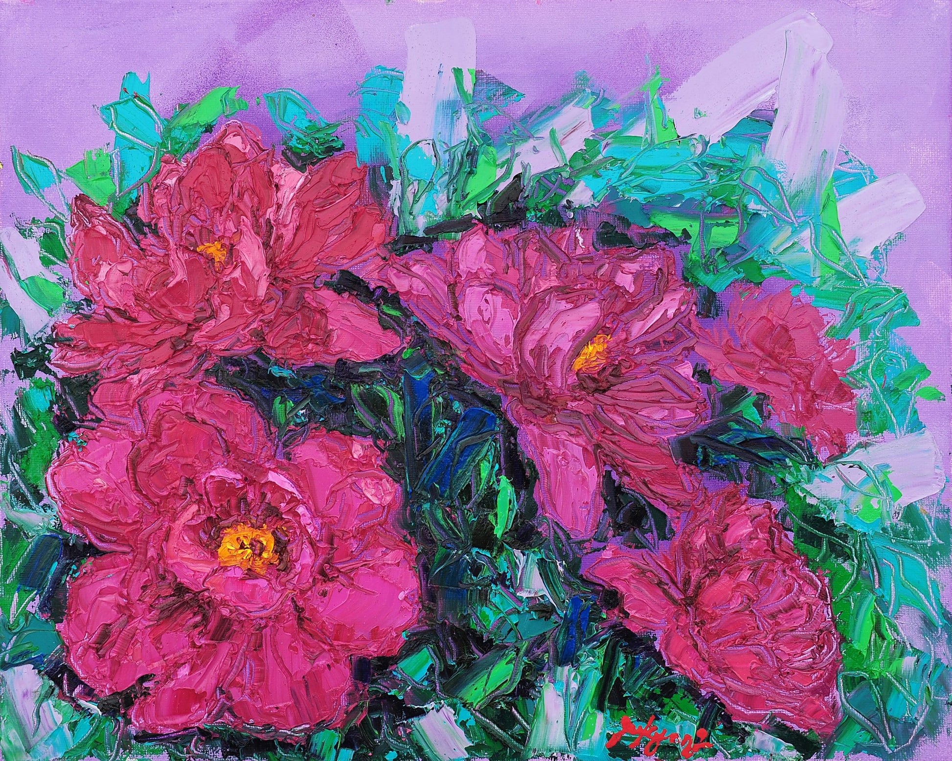 Red Peony