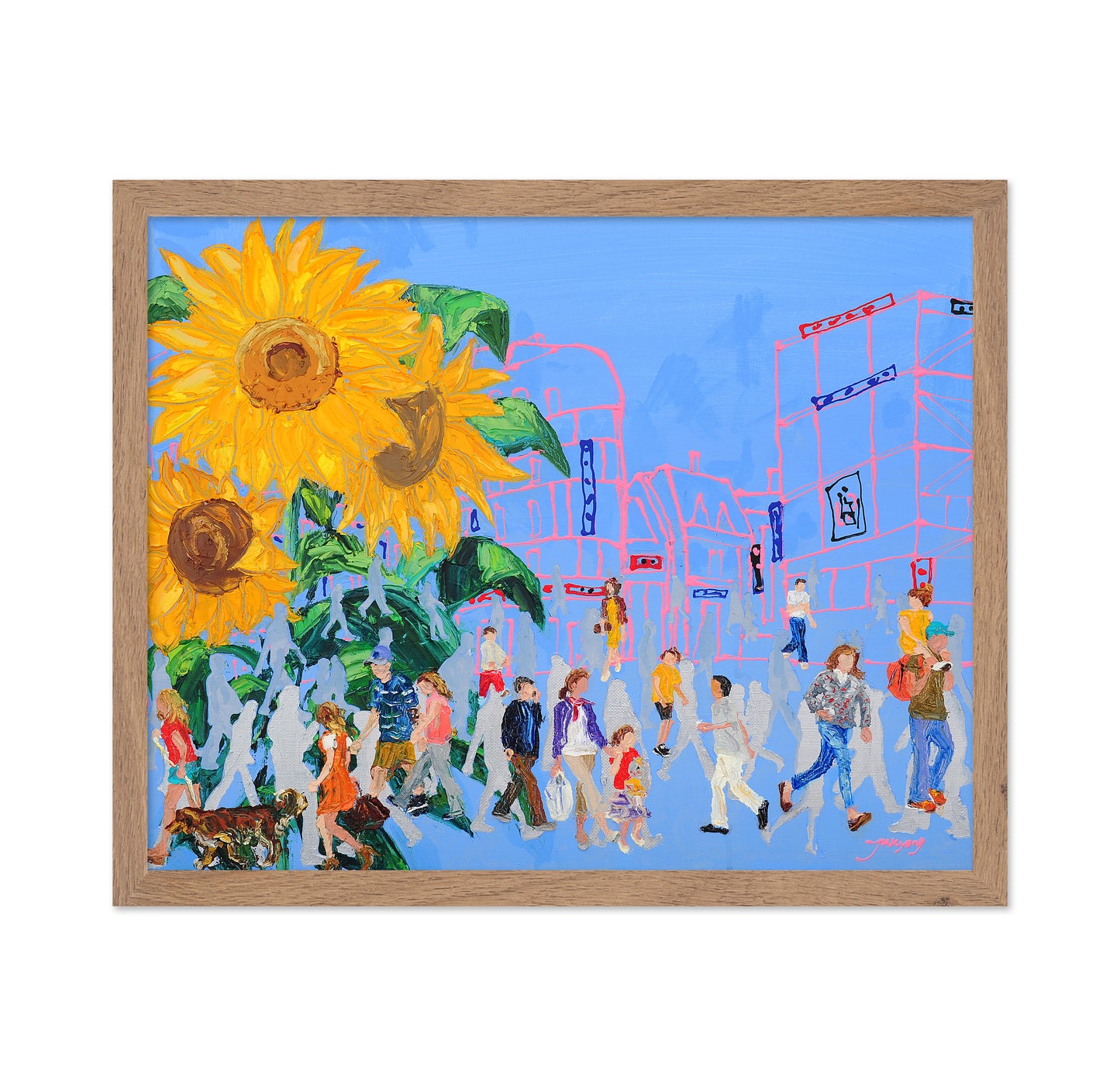 Sunflowers in the City