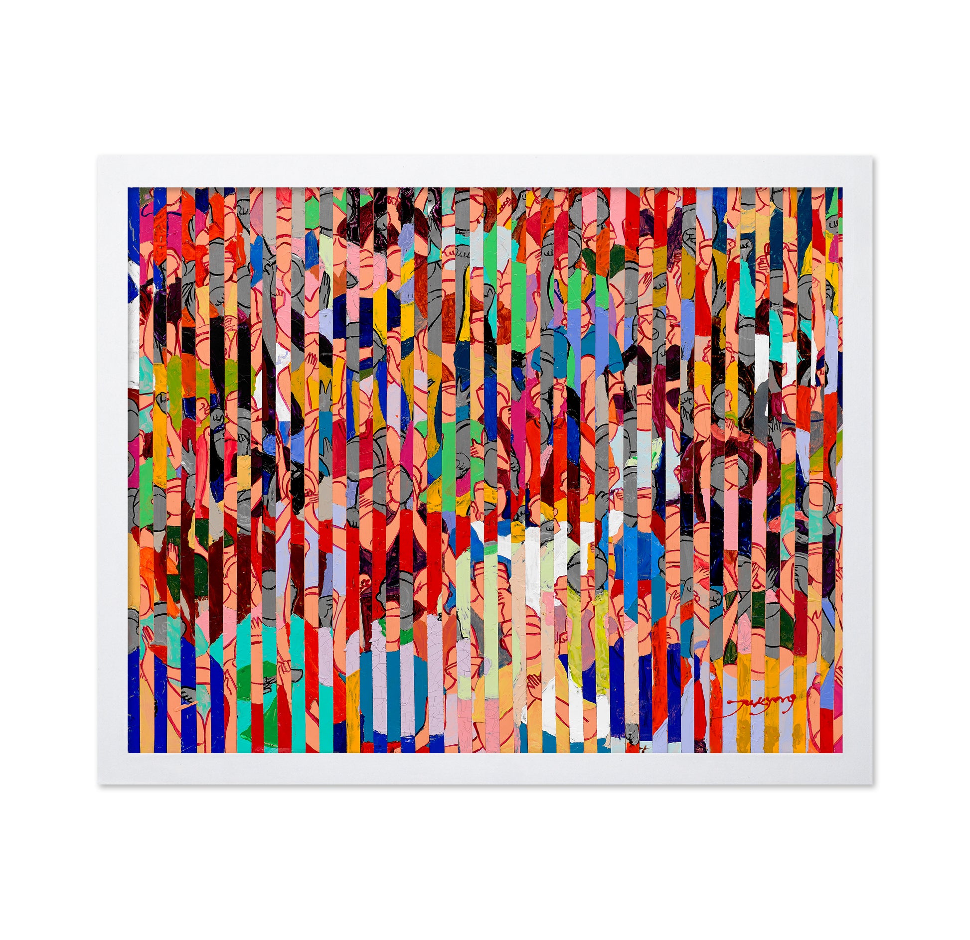 Colorful Crowd