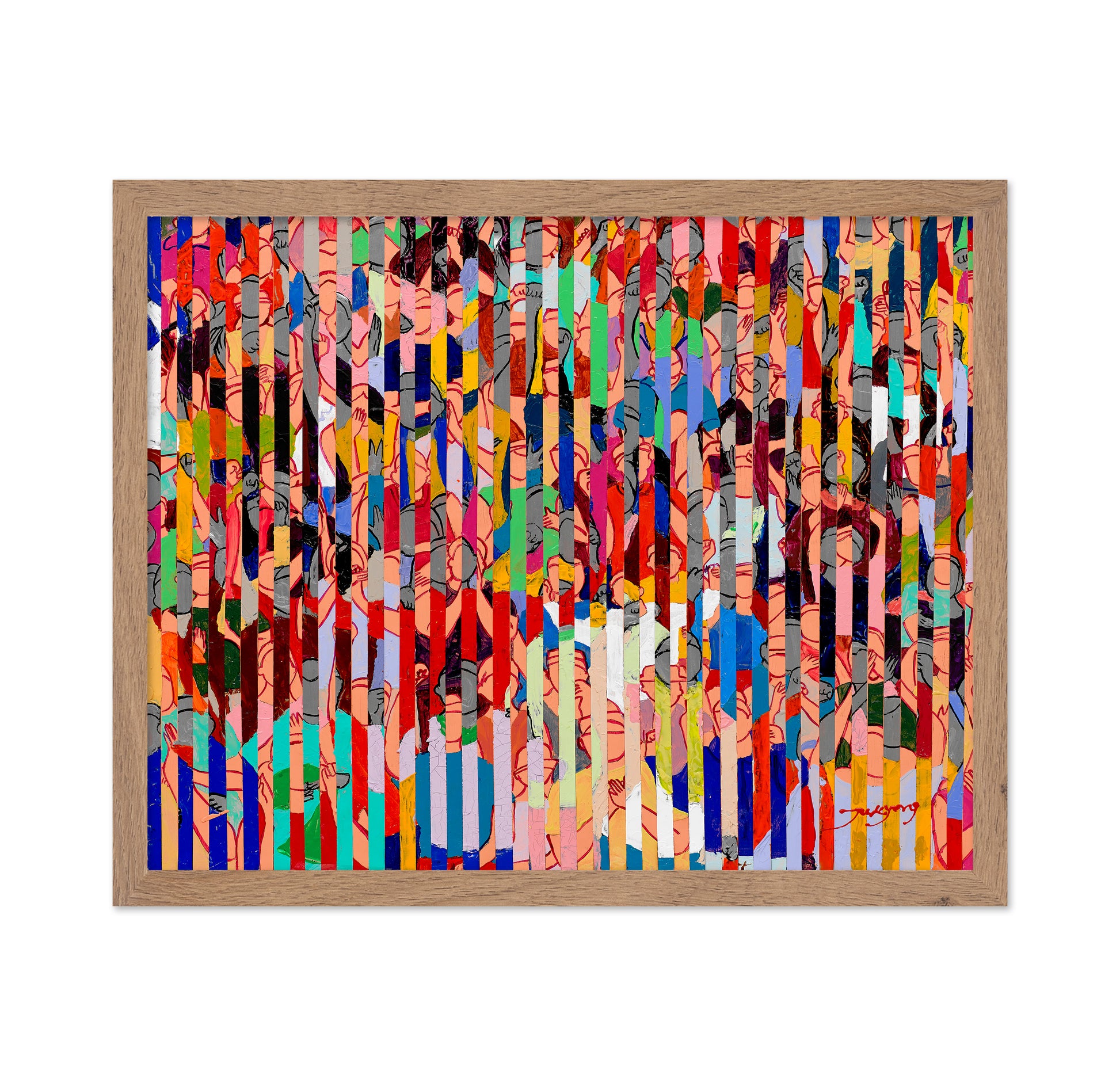 Colorful Crowd