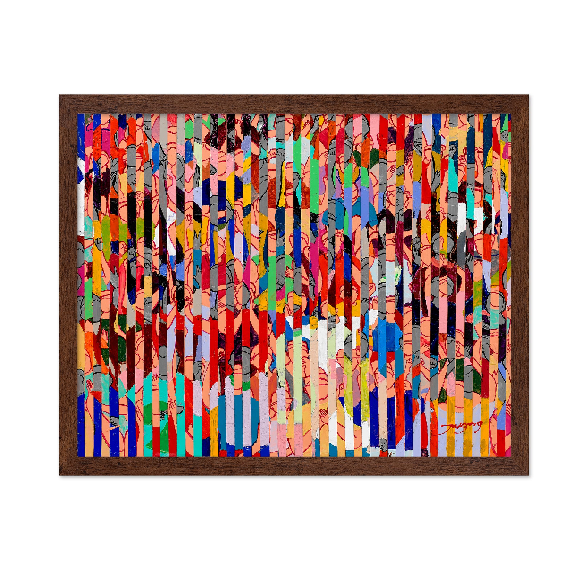 Colorful Crowd